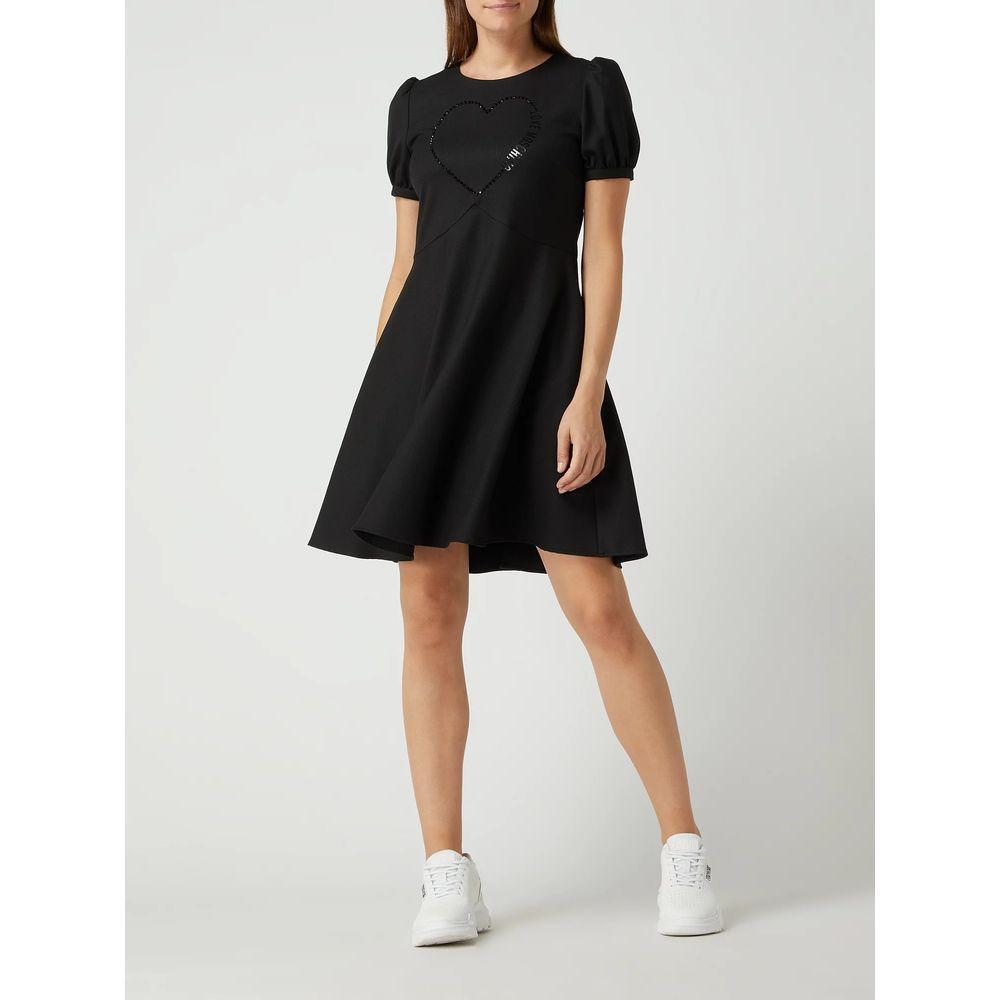 Love Moschino Black Polyester Dress