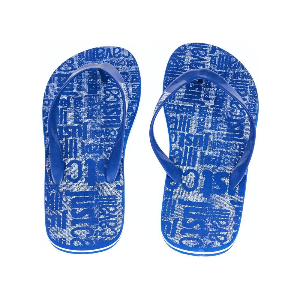 Just Cavalli Light Blue EVA Flip-Flop Sandal