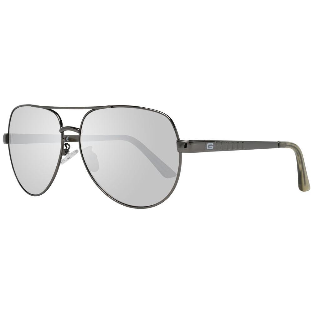 Guess Gray Metal Sunglasses