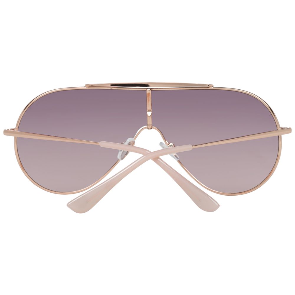 Guess Rose Gold Metal Sunglasses