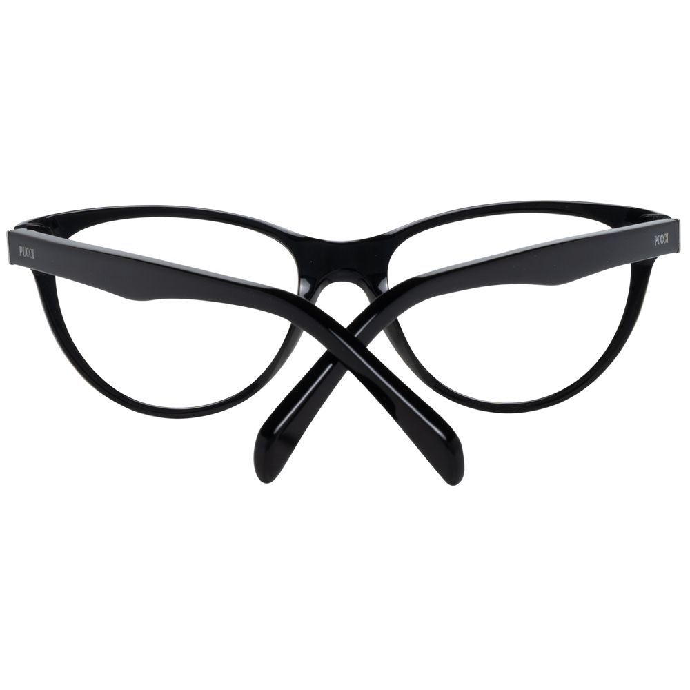 Emilio Pucci Black Plastic Glasses (Frames)