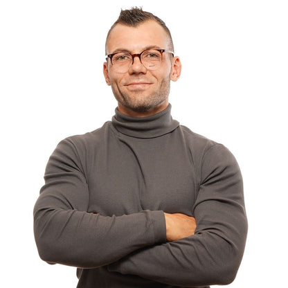 Bally Brown Plastic Glasses (Frames)