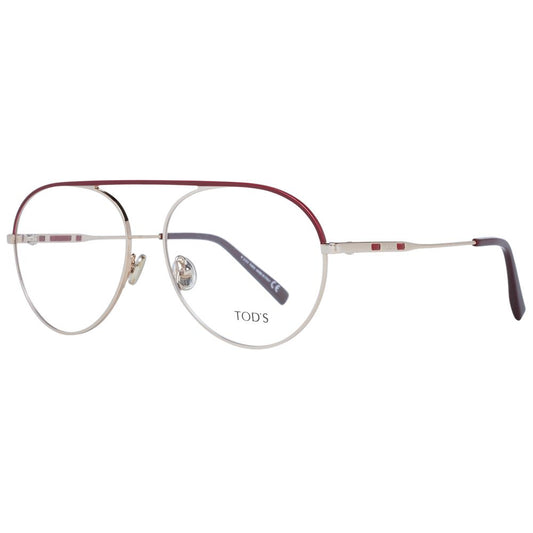 Tod's Red Metal Glasses (Frames)