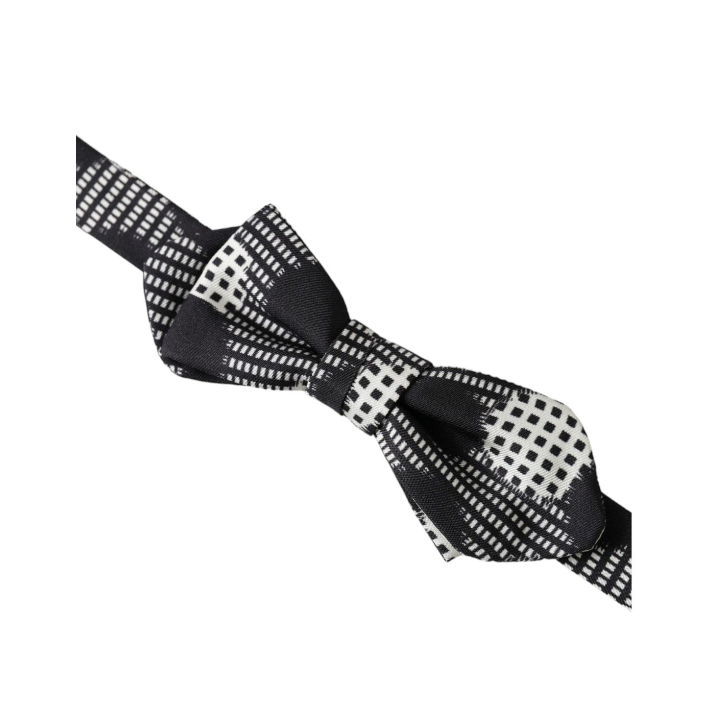 Dolce & Gabbana Multicolor Silk Polka Dot Adjustable Neck Men Papillon Bow Tie