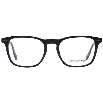Ermenegildo Zegna Black Plastic Glasses (Frames)