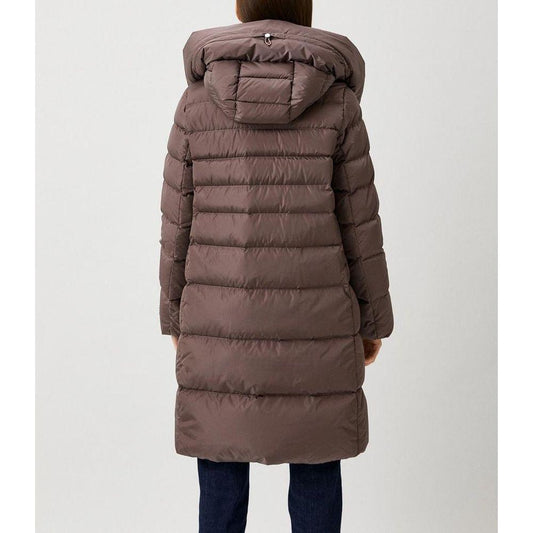 Add Brown Polyamide Jackets & Coat AD-13457-IT42|M