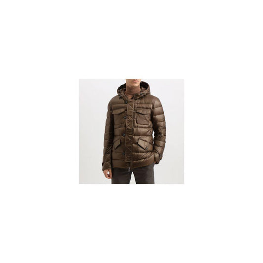 Add Brown Polyamide Jacket AD-13443-IT50 | L