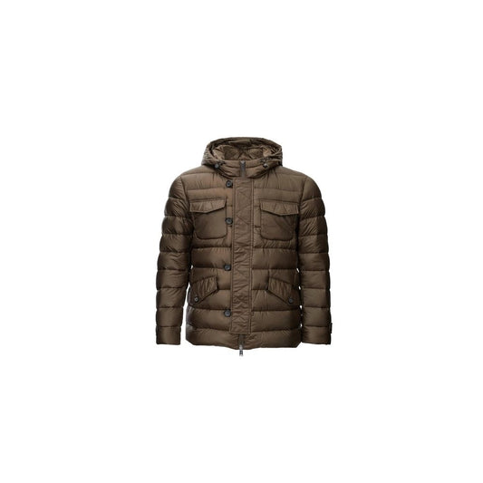 Add Brown Polyamide Jacket AD-13443-IT50 | L