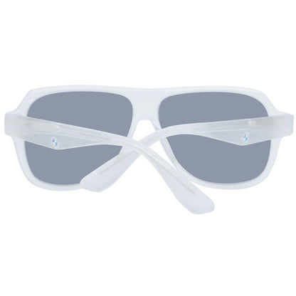 BMW White Plastic Sunglasses