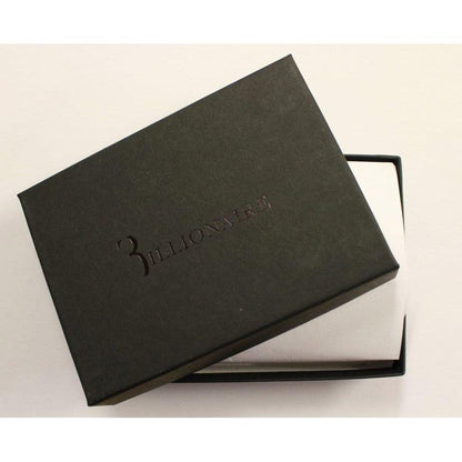 Billionaire Italian Couture Brown Leather Bifold Wallet Wallet