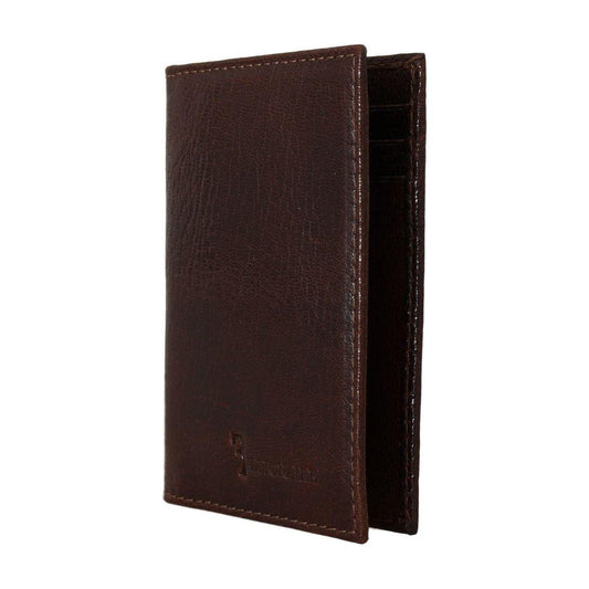 Billionaire Italian Couture Brown Leather Bifold Wallet Wallet