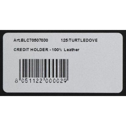 Billionaire Italian Couture Brown Leather Cardholder Wallet Wallet