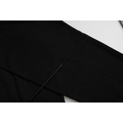 Dolce & Gabbana Black Camouflage Hooded Sweatshirt Sweater