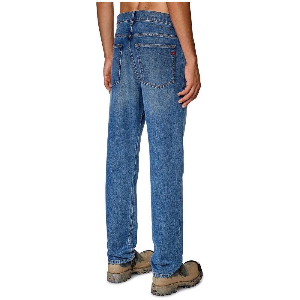 Diesel Blue Cotton Men Jeans