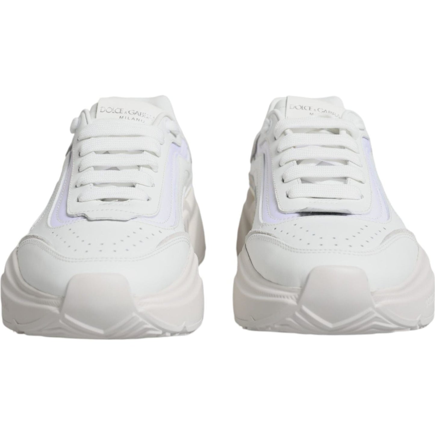 Dolce & Gabbana White Daymaster Low Top Sneakers Shoes