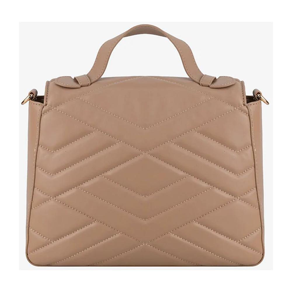 CRISTINAEFFE Beige Artificial Leather Women Crossbody Bag