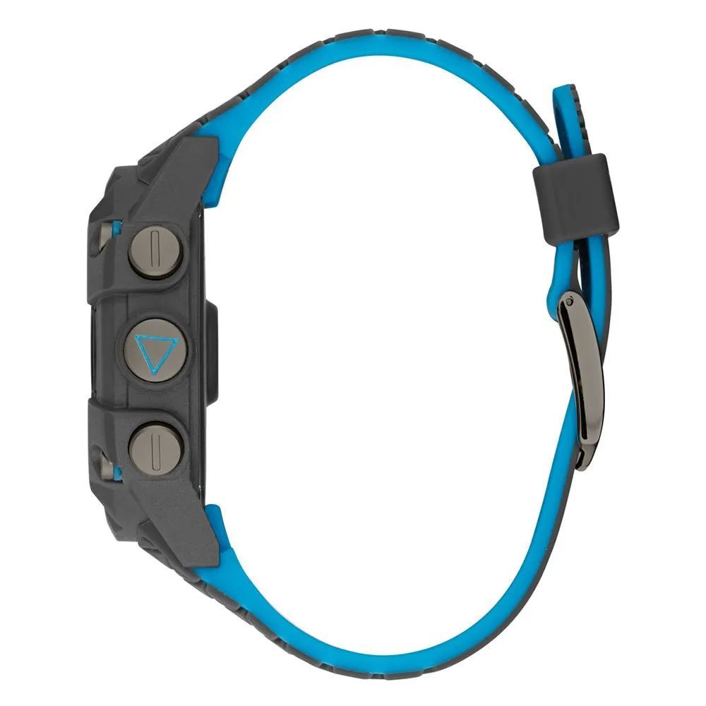 Guess Gray Resin Sport Watch