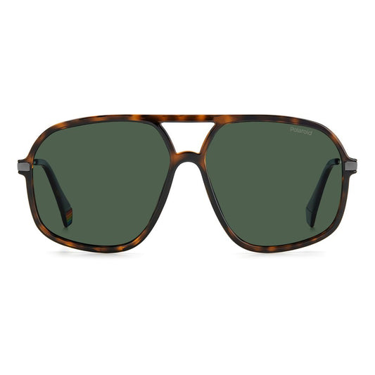 Polaroid Brown Plastic Sunglasses POPLD6182S086UCAC