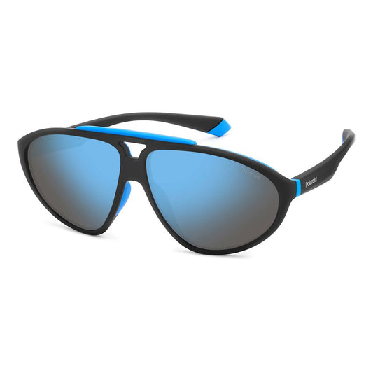 Polaroid Black Rubber Sunglasses POPLD2151S0VKG25XAC