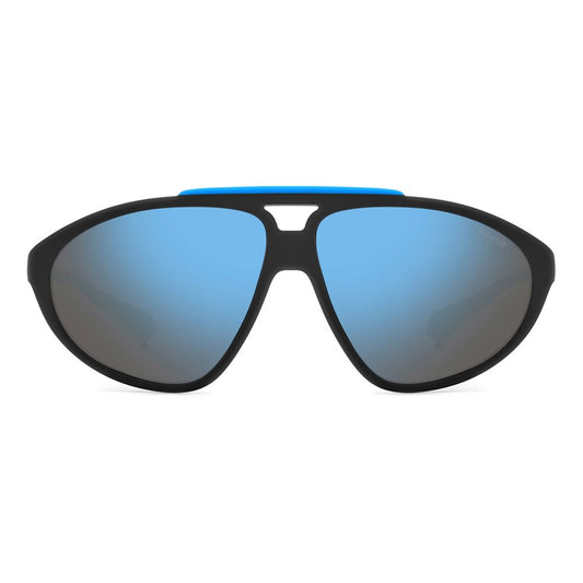 Polaroid Black Rubber Sunglasses POPLD2151S0VKG25XAC