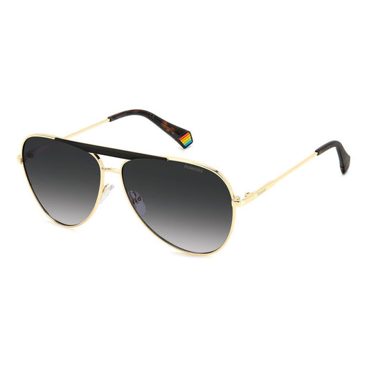 Polaroid Black Metal Sunglasses POPLD6200SXRHLG1WJAC