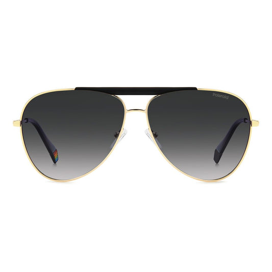 Polaroid Black Metal Sunglasses POPLD6200SXRHLG1WJAC