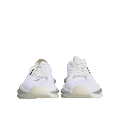 Dolce & Gabbana White Airmaster Low Top Men Sneakers Shoes