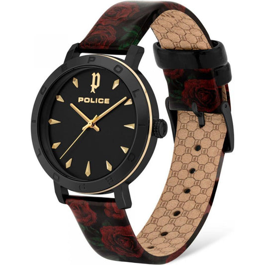 Police Red Stainless Steel Watch POPL16033MSBG02AC