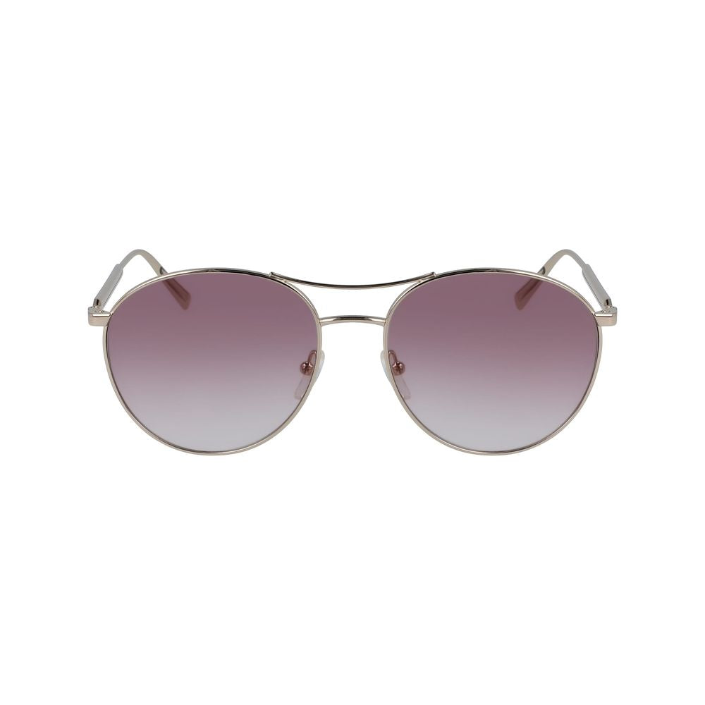 Longchamp Yellow Metal Sunglasses LOLO133S59722AC