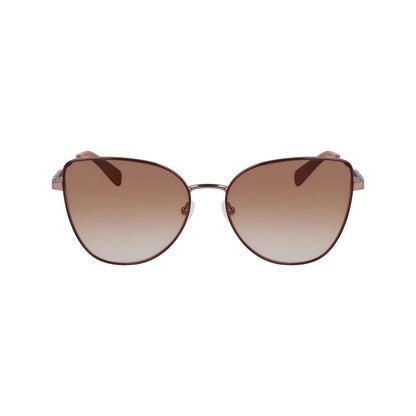 Longchamp Gold Metal Sunglasses