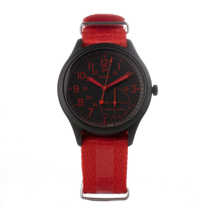 Timex Red Nylon Sport Watch