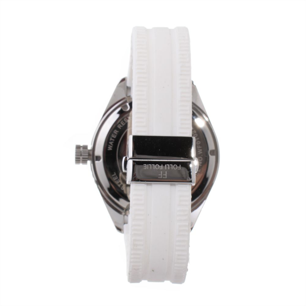 Folli Follie White Synthetic Sport Watch