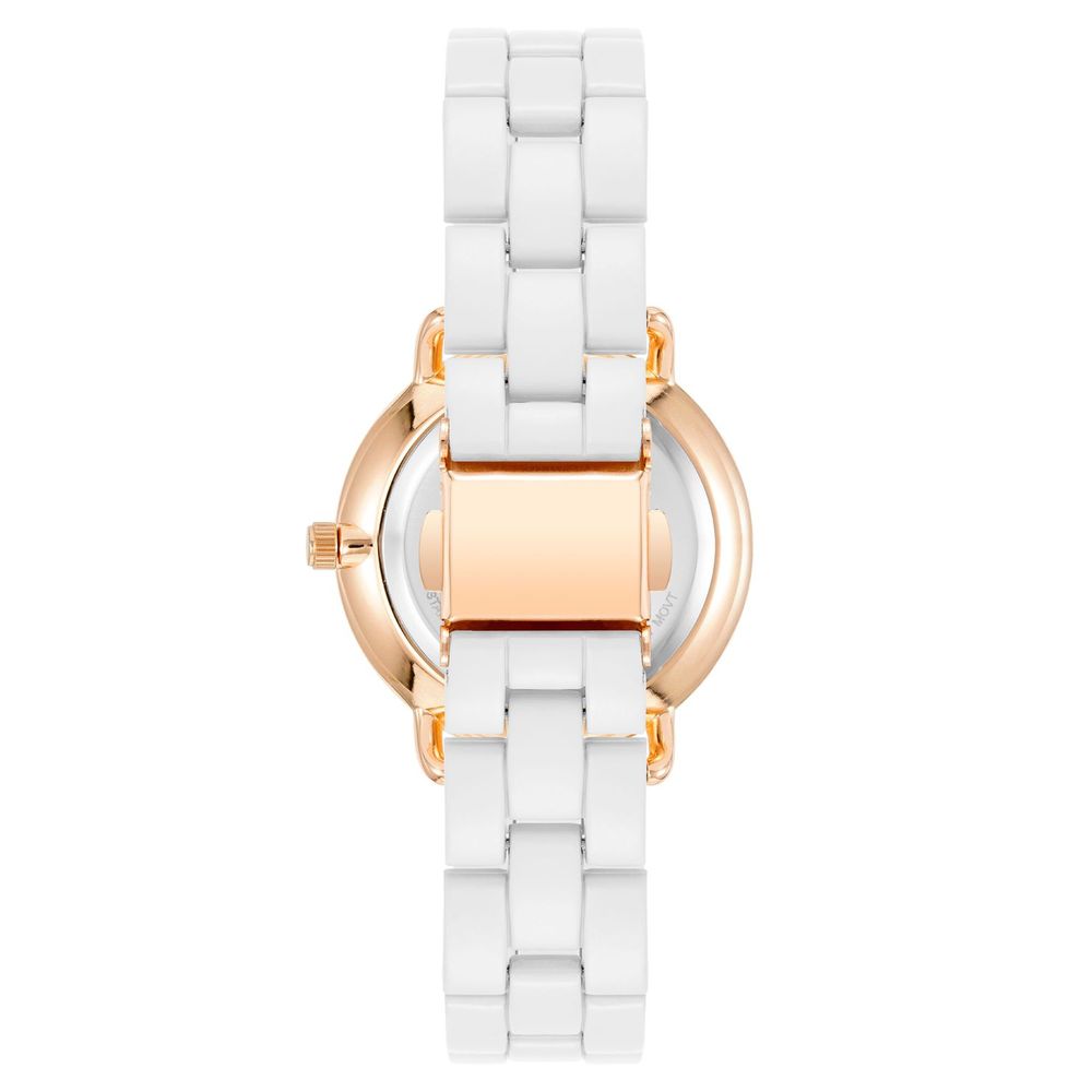 Juicy Couture White Metal Dress Watch