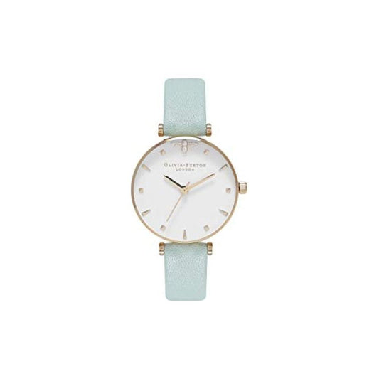 Olivia Burton Green Artificial Leather Watch OBOB16AM143AC