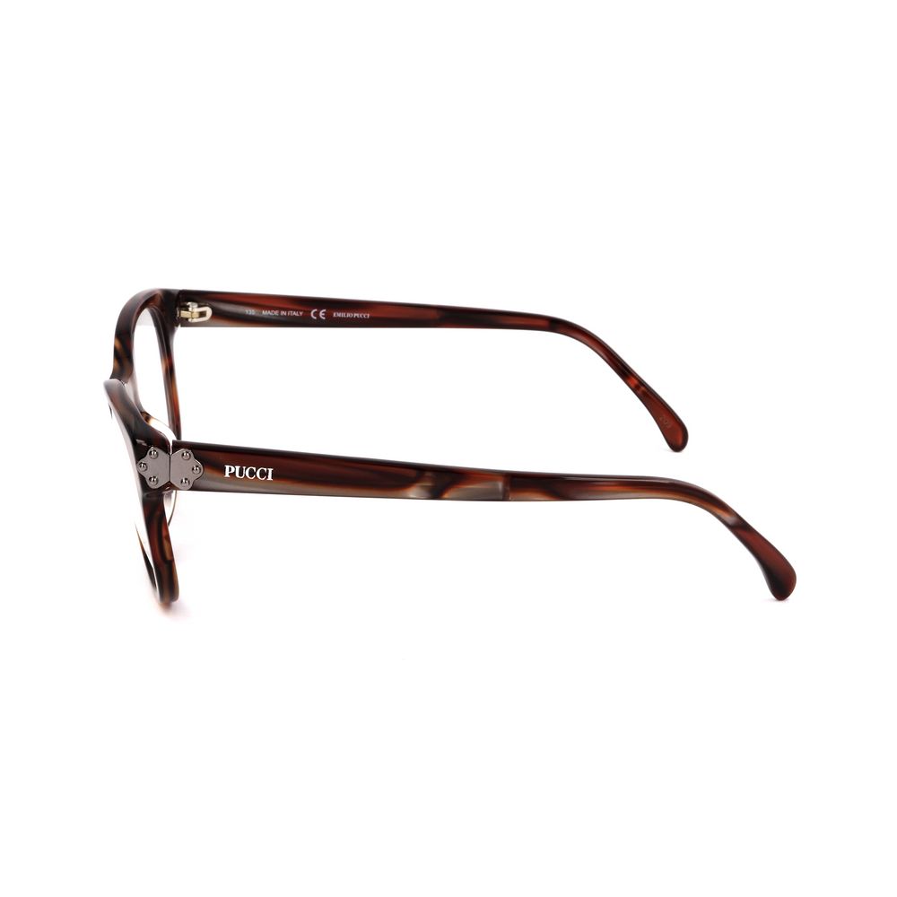 Emilio Pucci Red Plastic Glasses (Frames)
