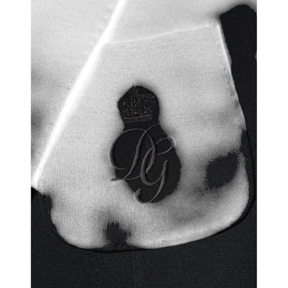 Dolce & Gabbana Black Wool Single Breasted Formal Blazer