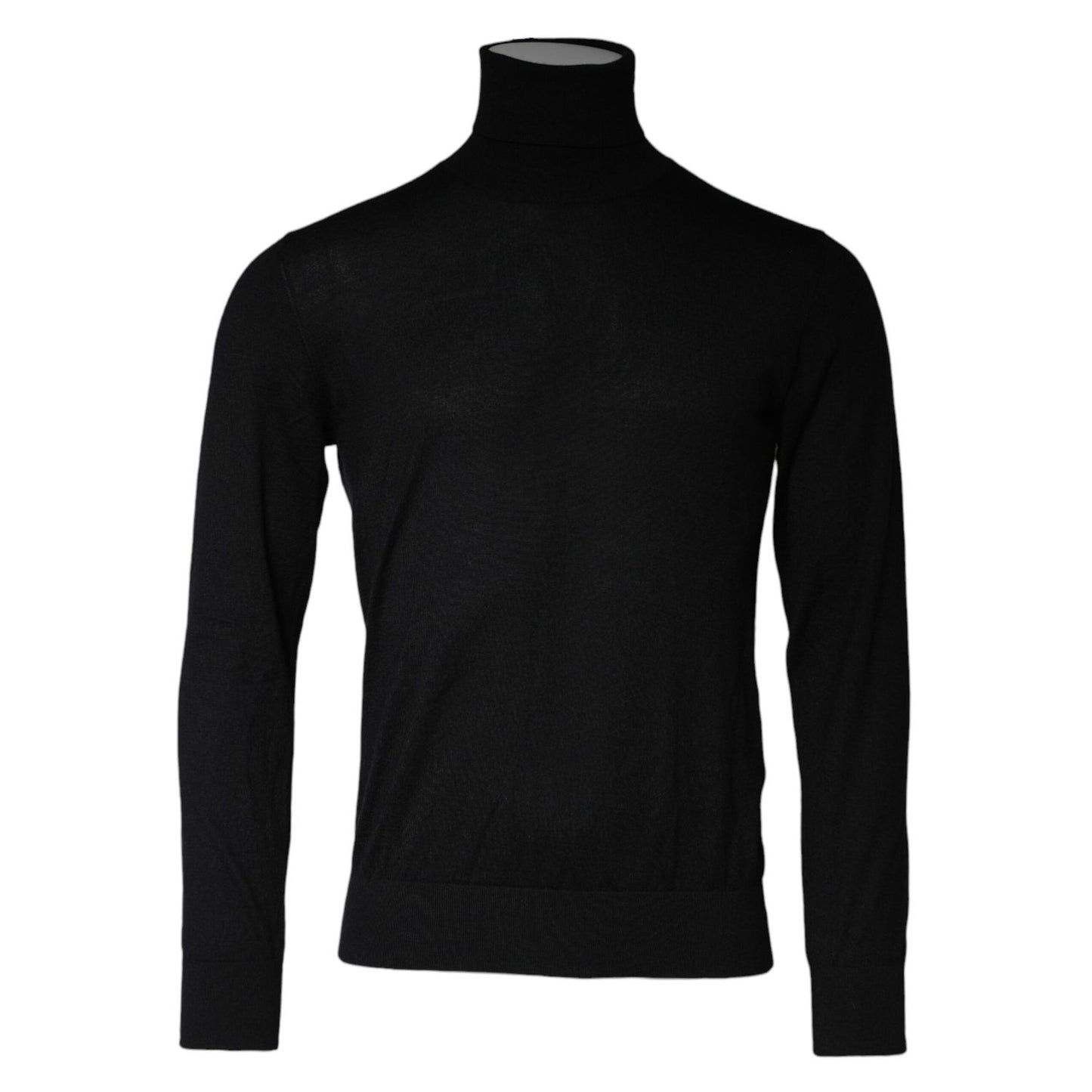 Dolce & Gabbana Black LongSleeve Turtleneck Pullover Sweater
