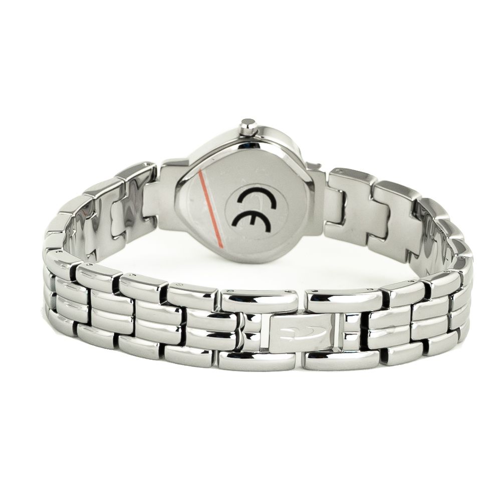 Chronotech Silver Stainless Steel Dress Watch