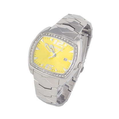 Chronotech Silver Stainless Steel Dress Watch