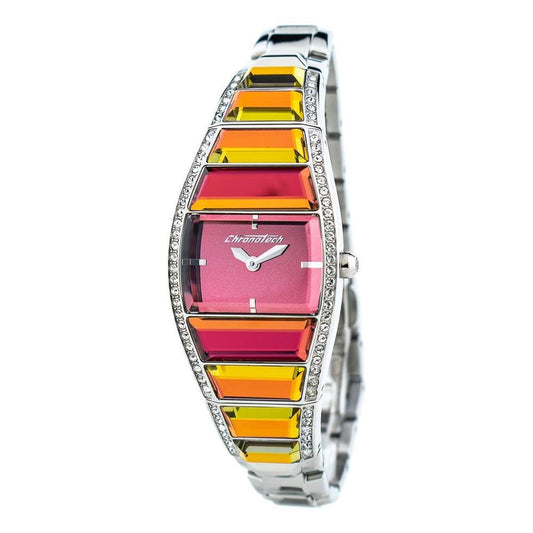 Chronotech Silver Stainless Steel Watch CHCT7099LS04MAC