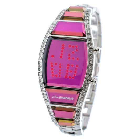 Chronotech Silver Stainless Steel Watch CHCT7122LS05MAC