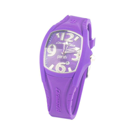 Chronotech Purple Rubber Watch CHCT7134L11AC