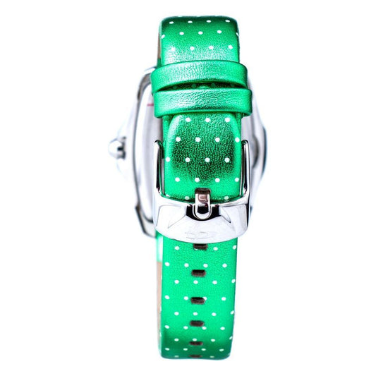 Chronotech Green Leather Watch CHCT7896LS45AC