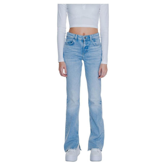 Guess Light Blue Cotton Mom Jean GU-14522500236-W33