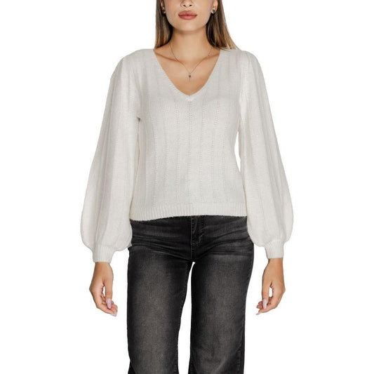 Guess White Polyester Sweater GU-14702300008-XL