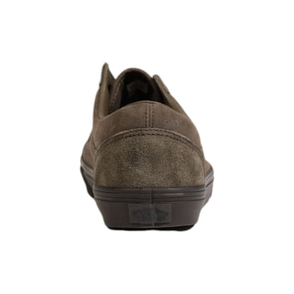 Vans Brown Suede Leather Low Top Sneakers