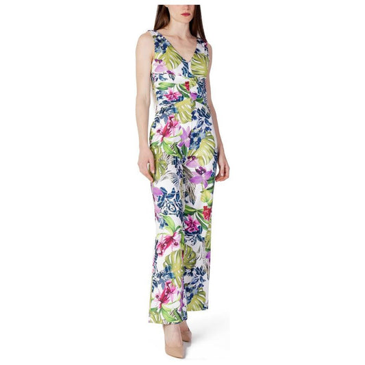 Guess Green Polyester Jumpsuit GU-10130200148-IT40|S