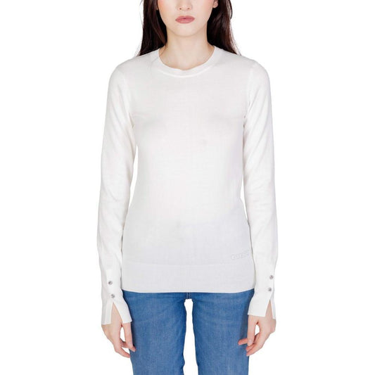 Guess White Cotton Sportswear GU-11479100008-IT40|S