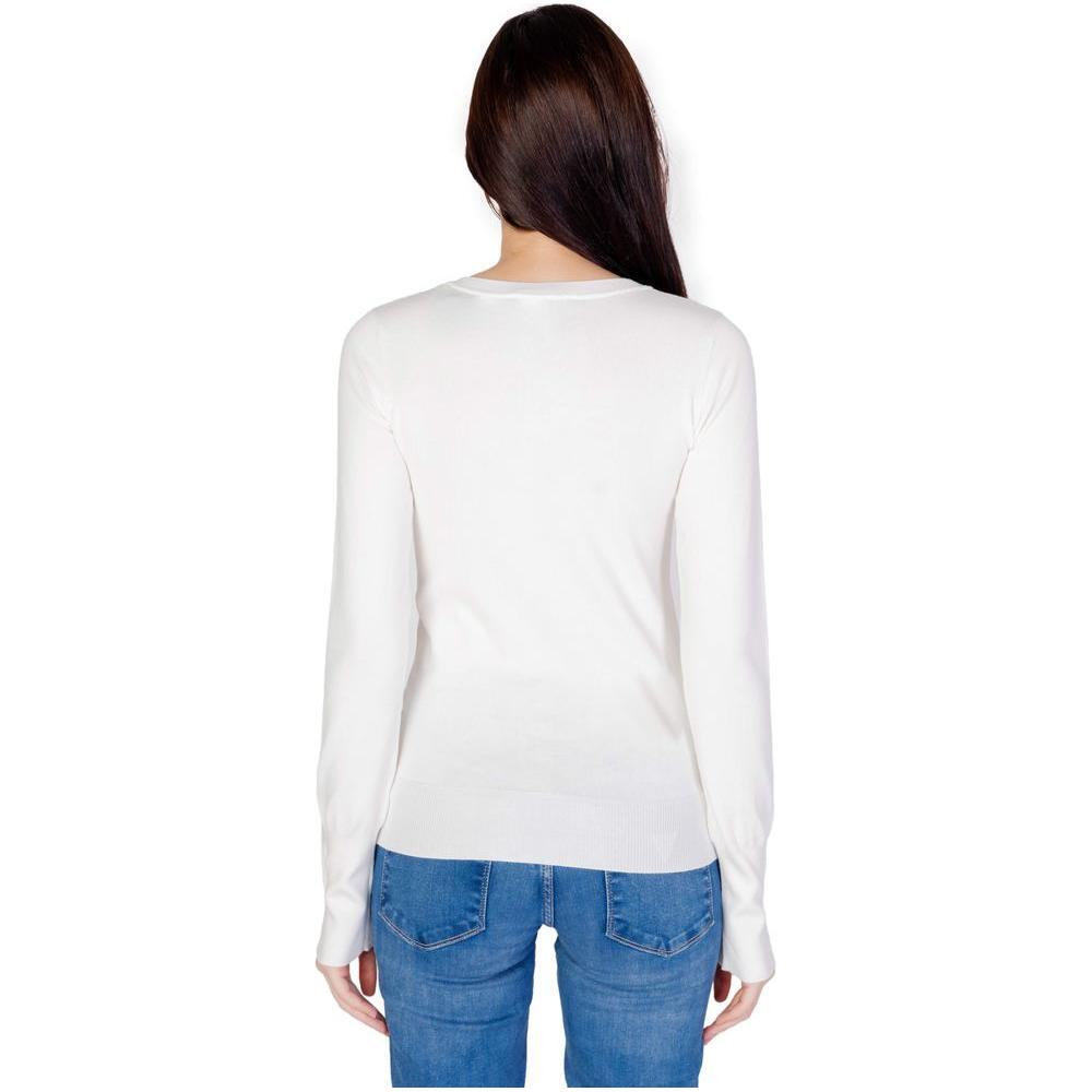 Guess White Cotton Sportswear GU-11479800008-IT38|XS