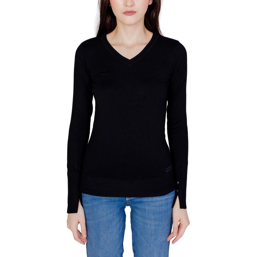 Guess Black Cotton Sportswear GU-11479800009-IT38|XS